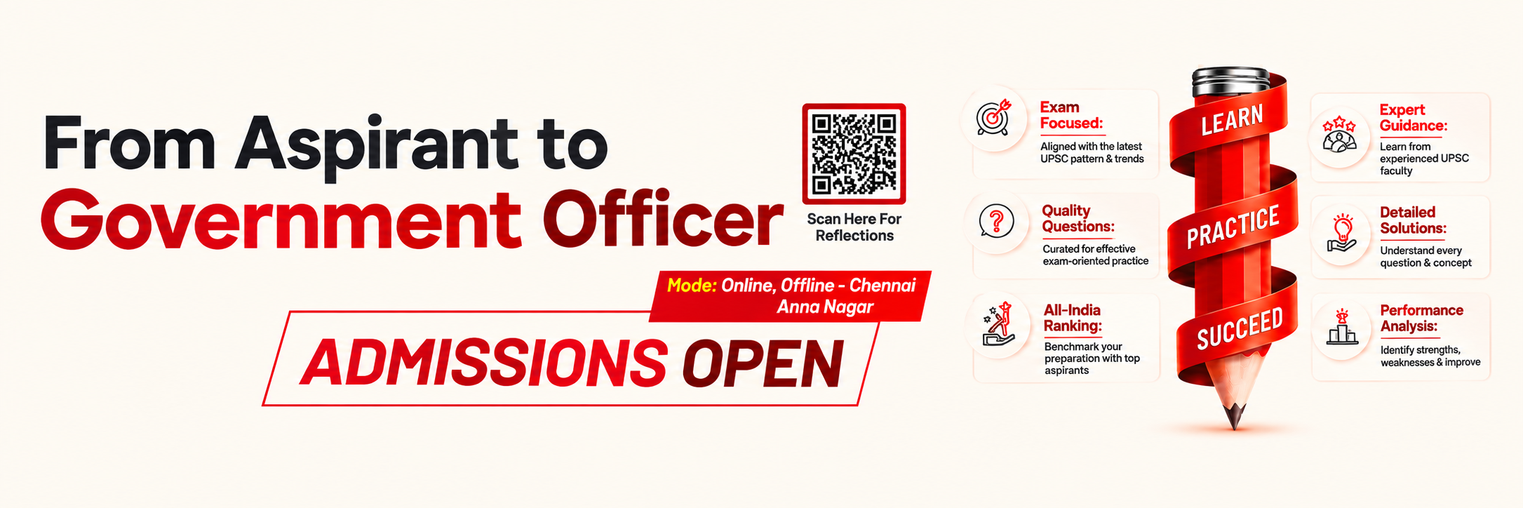 UPSC Prelims Test Series - Admissions Open